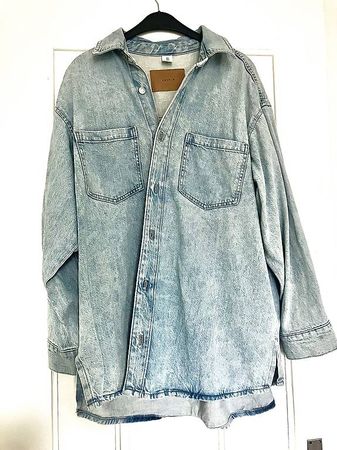Jeanshemd / leichte Jeansjacke / Shacket von &DENIM, Gr. M