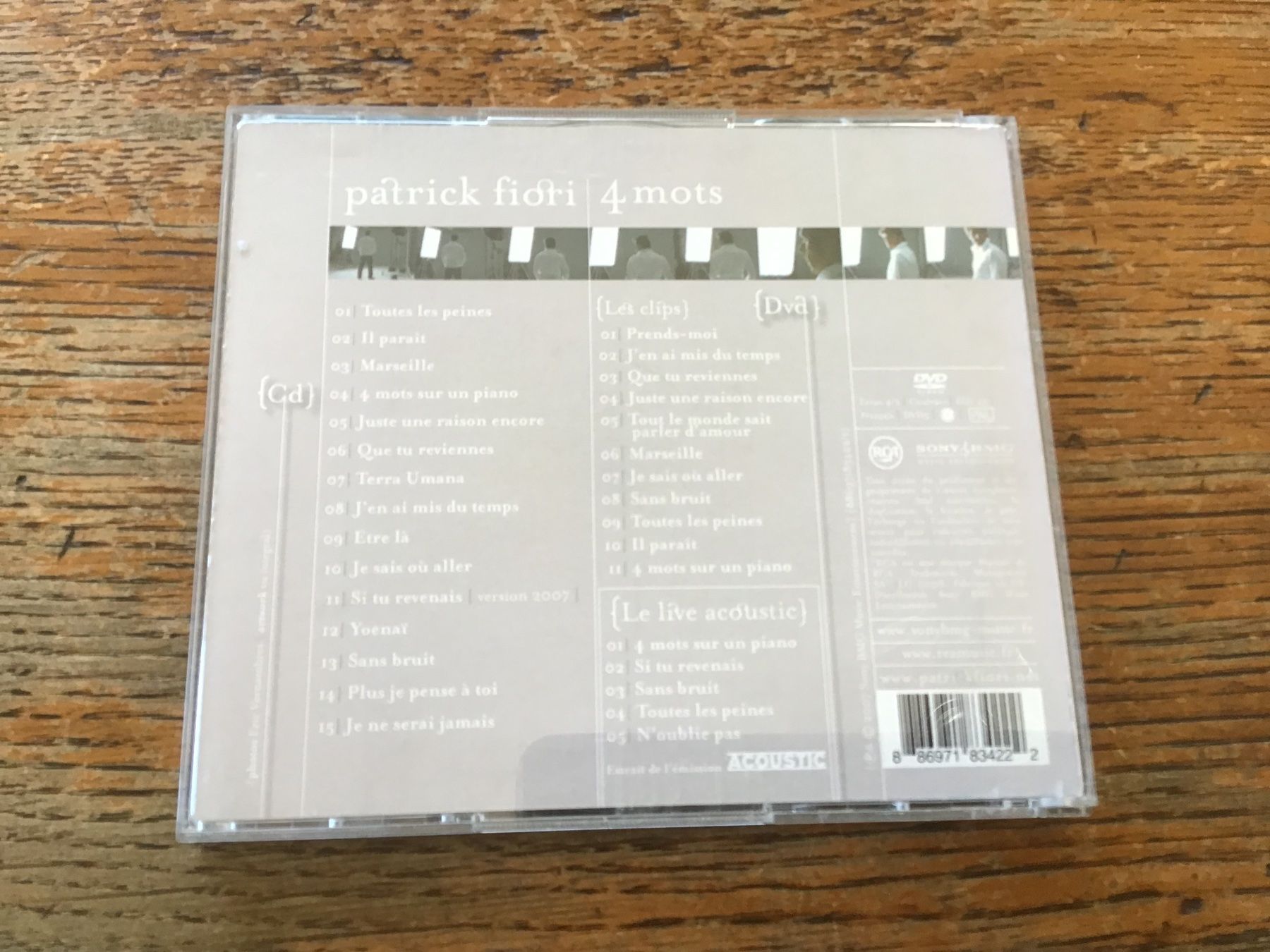 CD: CD/DVD Patrick Fiori – Usato da Fully venduto da Ruby97 3