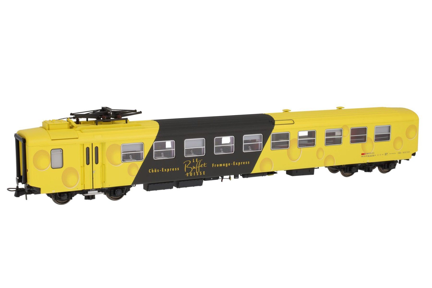 LS Models Modellini di ferrovie: LS Models 47264 DC SBB CFF FFS Chäs-Express Le Buffet Suisse – Nuovo e nell'imballaggio originale da Bremgarten AG venduto da Sportivo2007