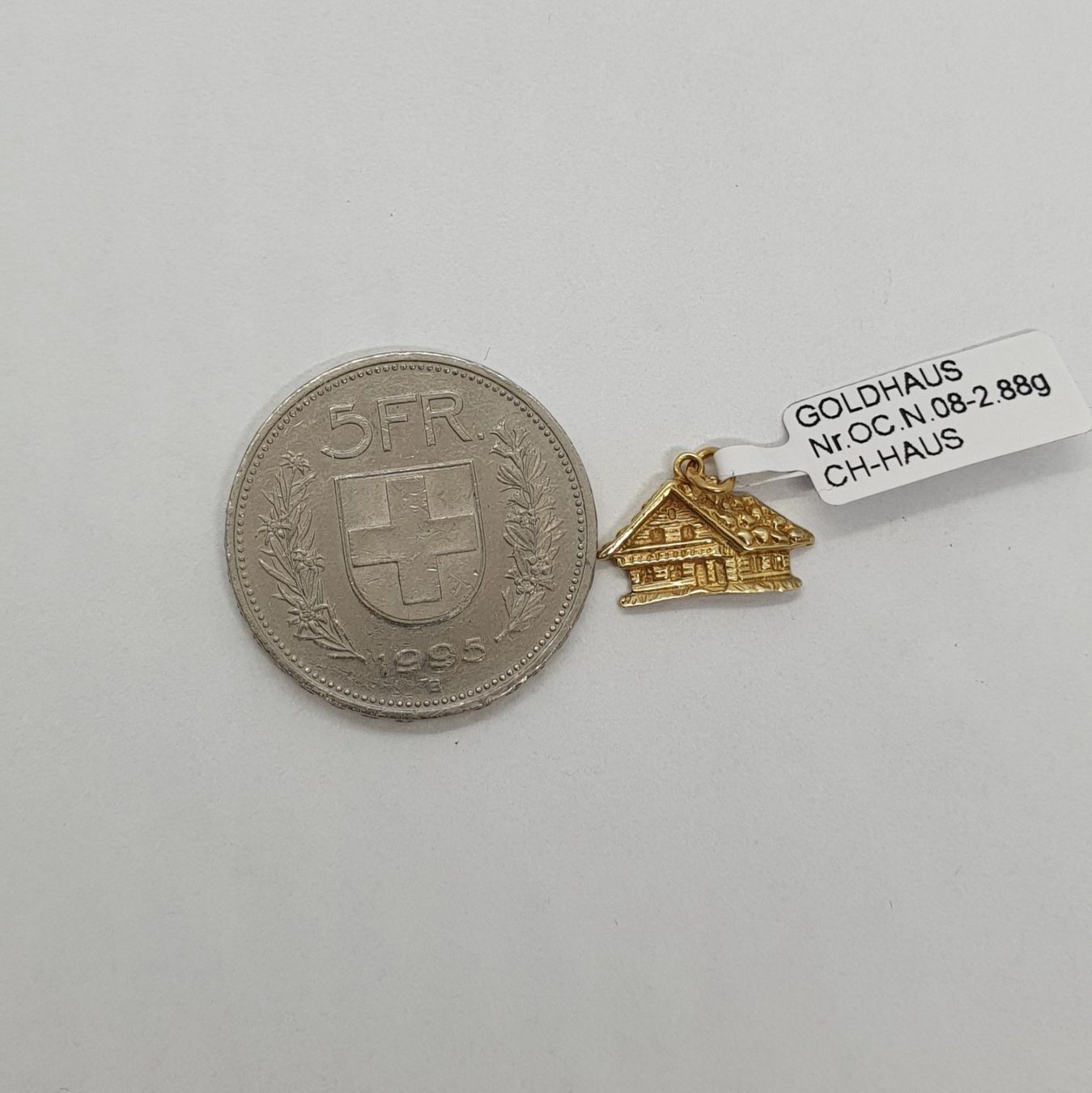 Anhänger: Echt 14K Gold - Haus Anhänger – Gebraucht aus Luzern von Luzern-Goldhaus 3