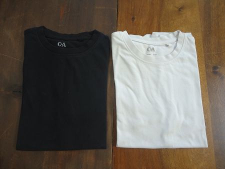 T-shirts C&A (2 pces) - 152 - 12 ans
