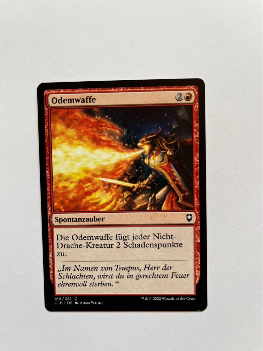 Magic The Gathering Sammelbilder & Trading cards: Breath Weapon – Neu (gemäss Beschreibung) aus Lugano von m_s6yq