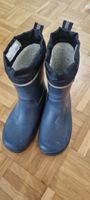 Gummistiefel Kinder Grösse 32 mit Futter dunkelblau 