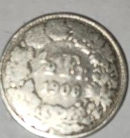 Altes Silbermuenze 1906 guter Zustand
