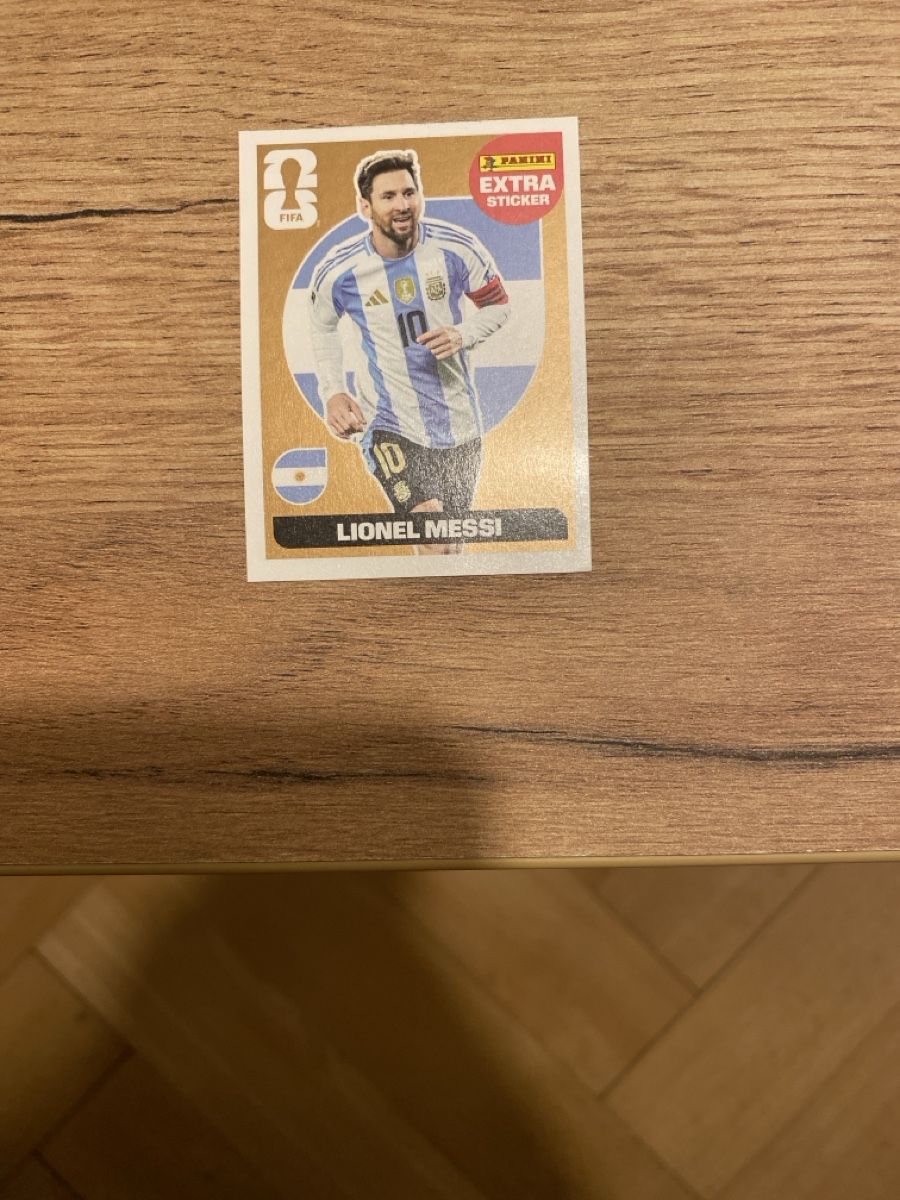 Panini Carte collezionabili: Panini 2026 Extra Sticker Messi – Usato da Illnau venduto da sim_7fkl