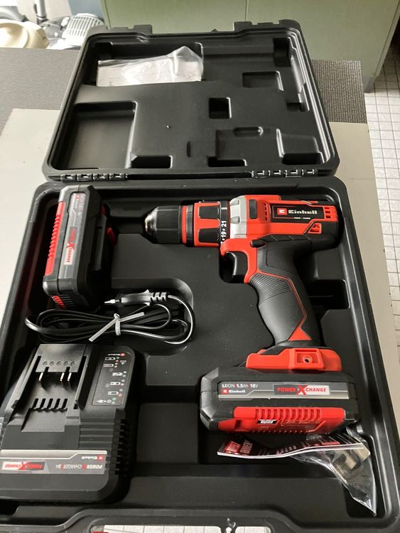 Trapano A Percussione A Batteria Einhell TE-CD 18/48 Li-i-Solo