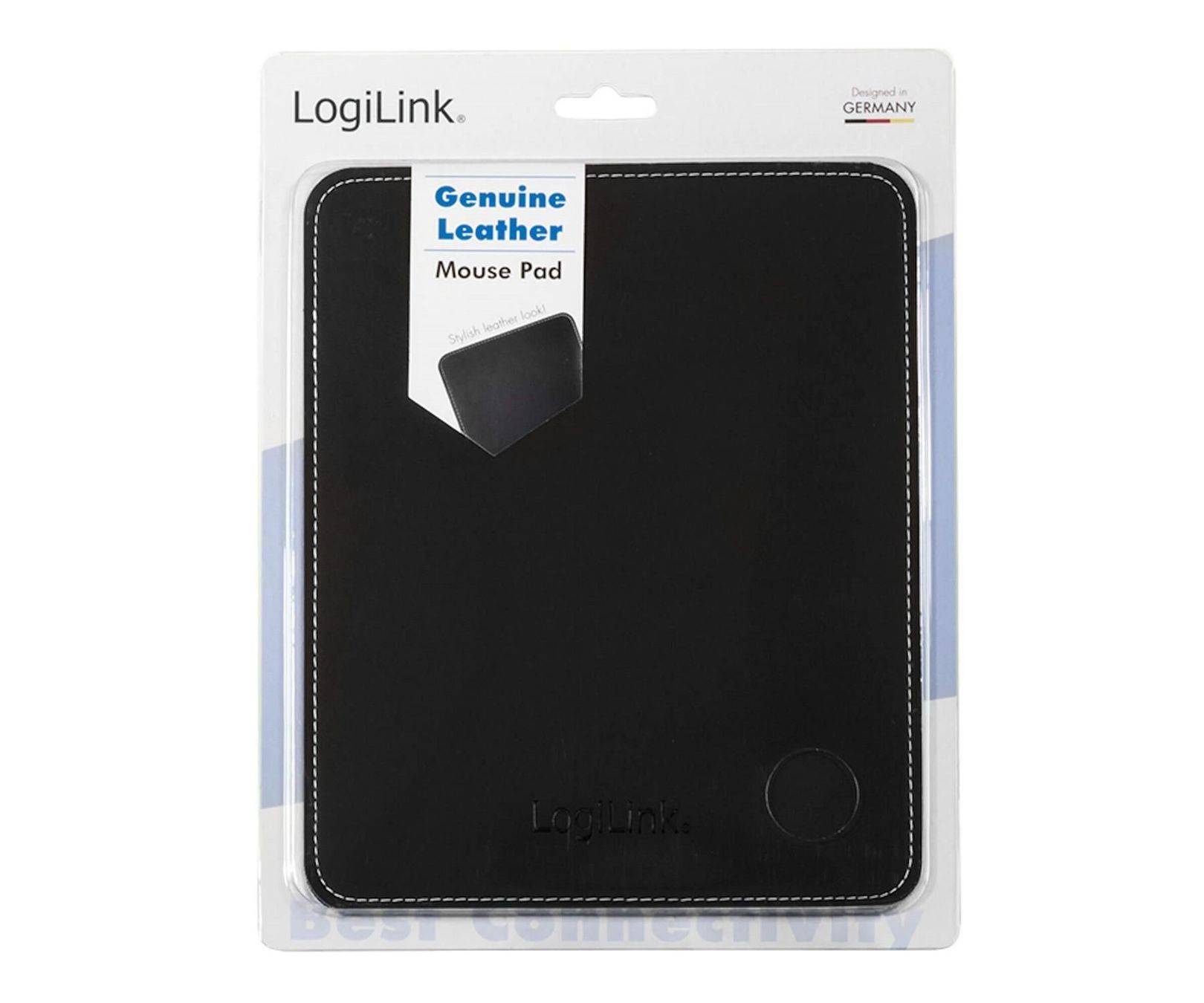 Mausmatten: Maus Pad im Lederdesign, schwarz – Neu und originalverpackt aus St. Gallen von cointec 3