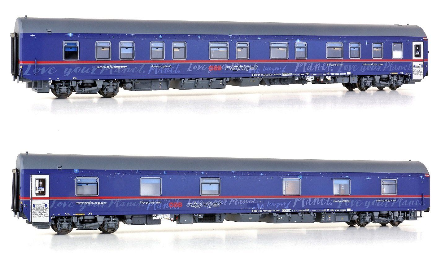 LS Models Modellini di ferrovie: Models World Set MW 2116 DC NEU Nightjet ÖBB/SBB – Nuovo e nell'imballaggio originale da Seedorf BE venduto da asm_82 2