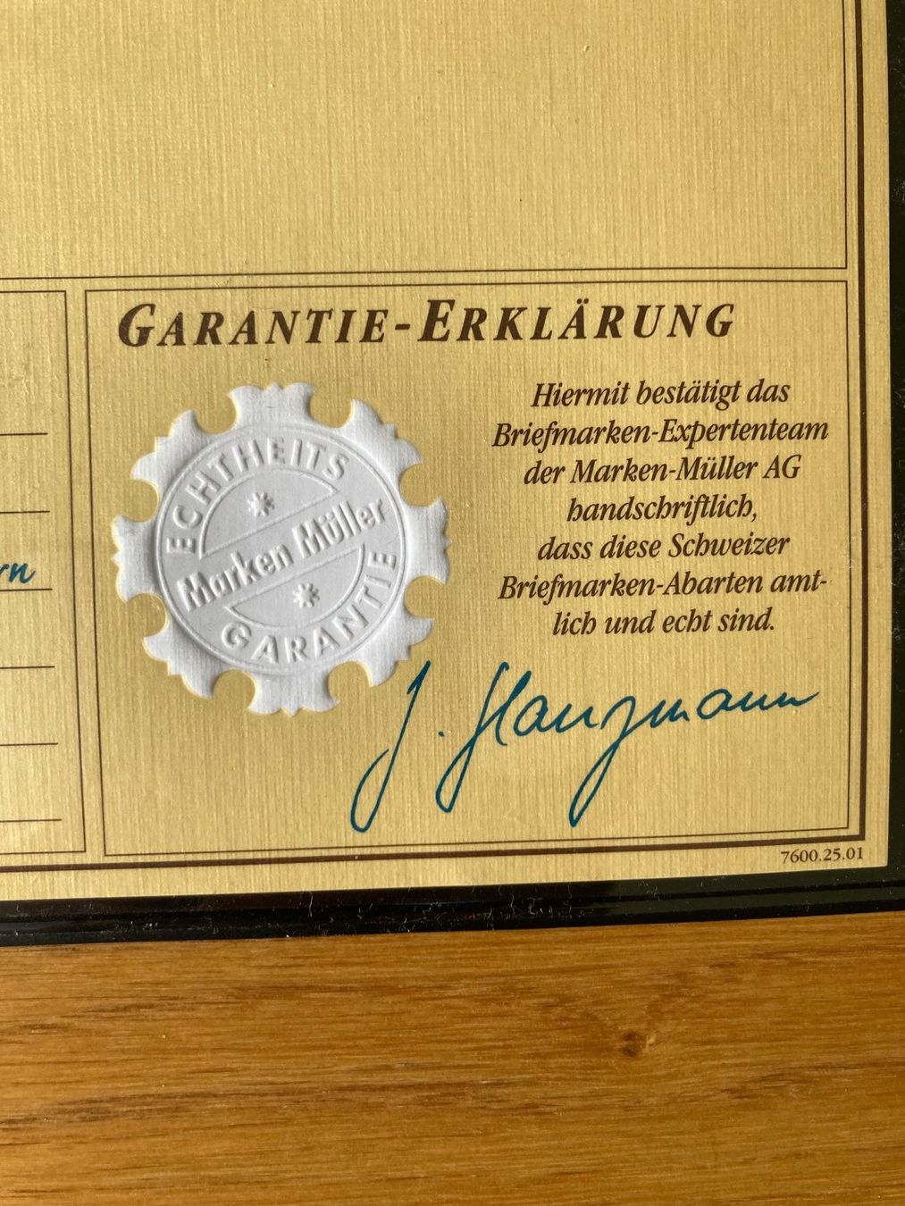 Tutti i francobolli: Schweizer Briefmarken Abarten 500 Rp. Flügelrad silbern – Usato da Mönchaltorf venduto da Tschibi 7