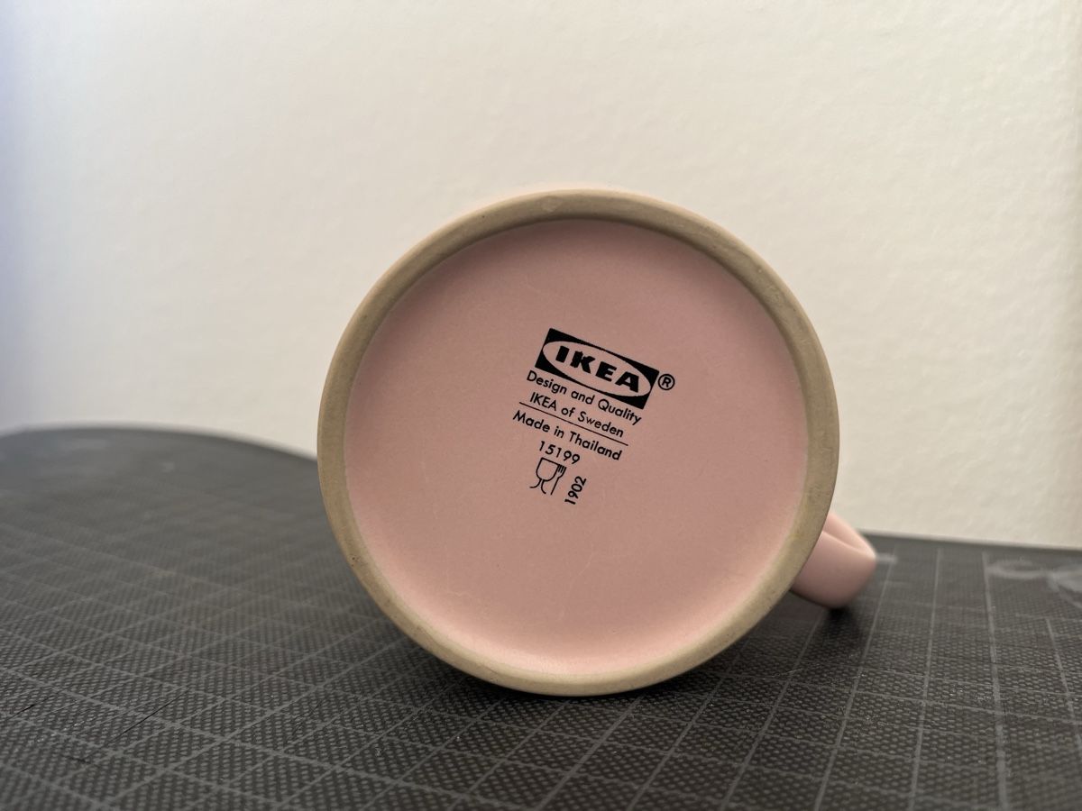 Ikea Tassen: Tasse Keramik rosa – Neu (gemäss Beschreibung) aus Basel von oosummerrainoo 2