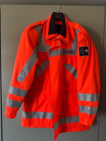 Arbeitsjacke STAATSANWALT Grösse XL/Long reflektierend