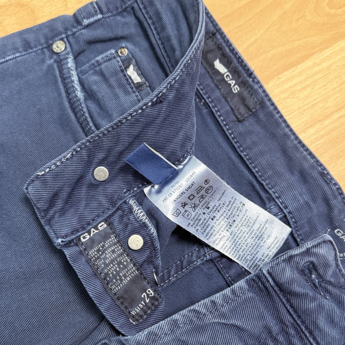 Hosen: GAS Anders Shorts Blue – Gebraucht aus Kilchberg ZH von King_Arth 2