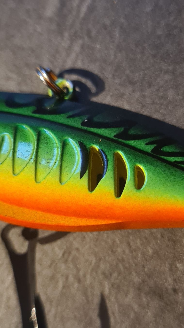 Esche: Vibration Bait Firetiger - mit Rassel. – Nuovo e nell'imballaggio originale da Rorschacherberg venduto da Reselling_page 3