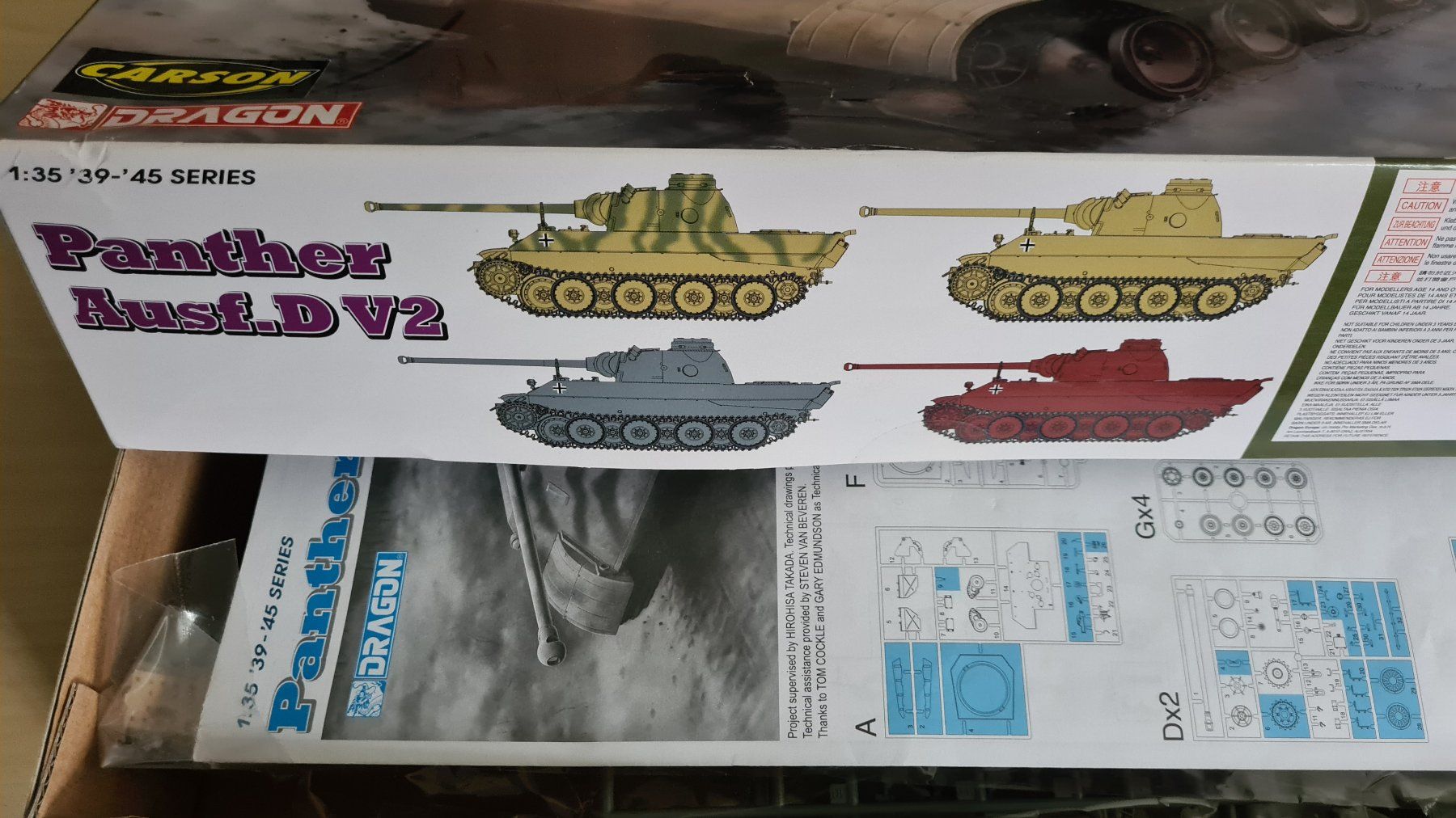 Kit di modellismo & Modellini statici: 1:35 Panther D V2 - Dragon 6822 – Usato da Bassersdorf venduto da jackbmw 3