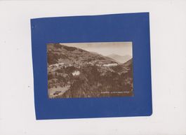 Carte postale ancienne Champery Galerie Defago