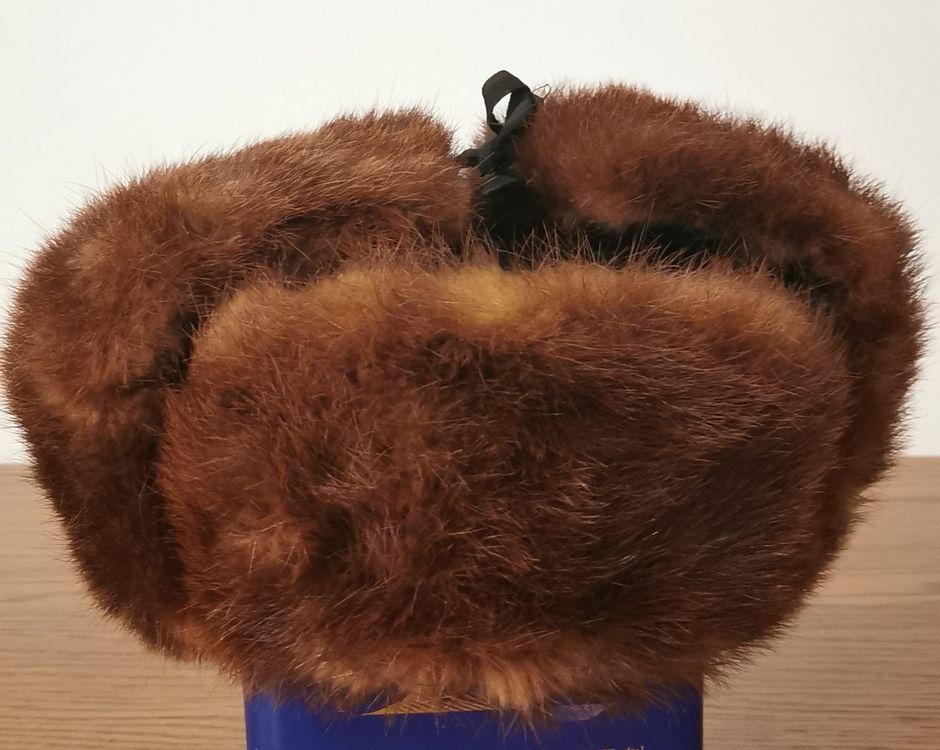 Warme Wintermütze Aus Echtem Leder Und Pelz (Gebraucht) In Jona Für CHF