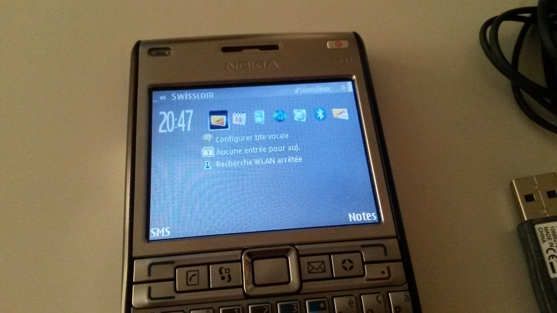 Nokia Telefoni cellulari / Smartphones: Nokia E61i métal, made in Finlande – Usato da Lausanne venduto da asdyx 2