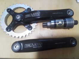 TRUVATIV SRAM ISOflow Kurbelgarnitur Single-Speed Tretlager