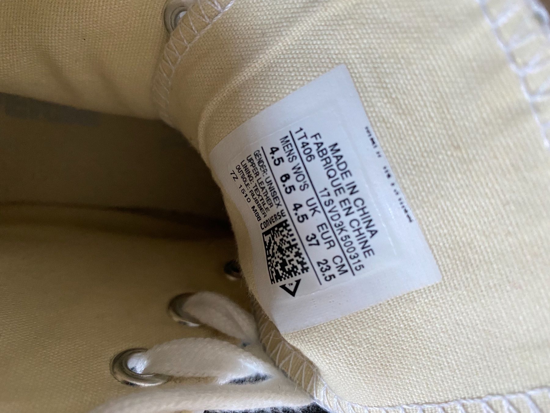Converse Damenschuhe: CONVERSE Sneakers aus 100% Leder – Gebraucht aus Jona von vanessasupermarket20 9