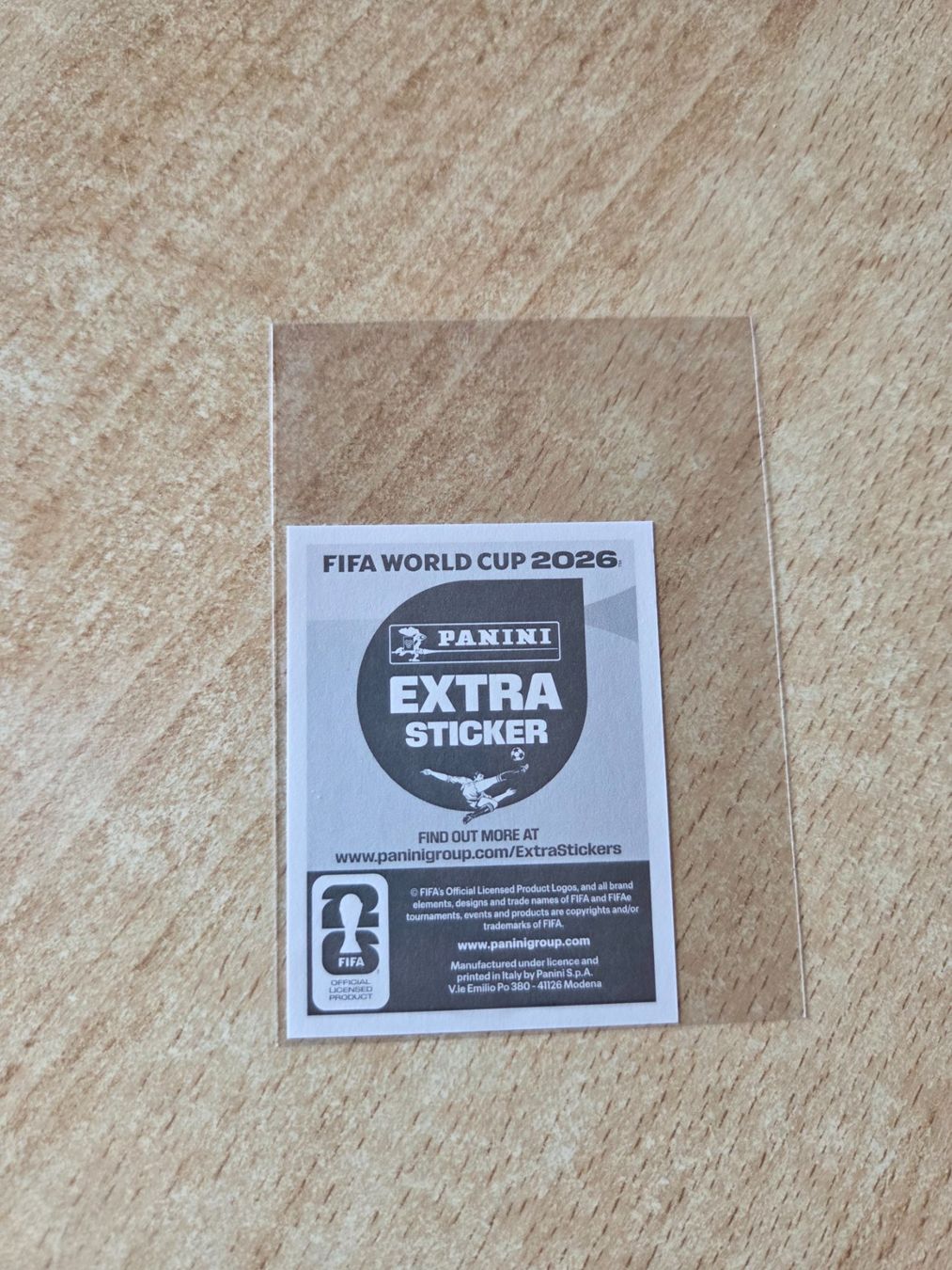 Panini Sammelbilder & Trading cards: Panini Wirtz extra normal NM – Neu (gemäss Beschreibung) aus Romoos von Raf_65zw 1