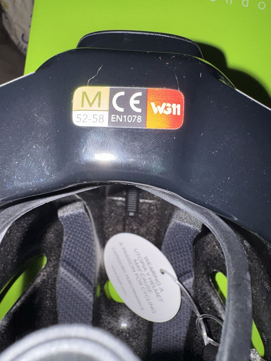 Kask Caschi: Kask utopia y schwarz Velohelm M – Nuovo e nell'imballaggio originale da Rapperswil SG venduto da pli_fz9r 3