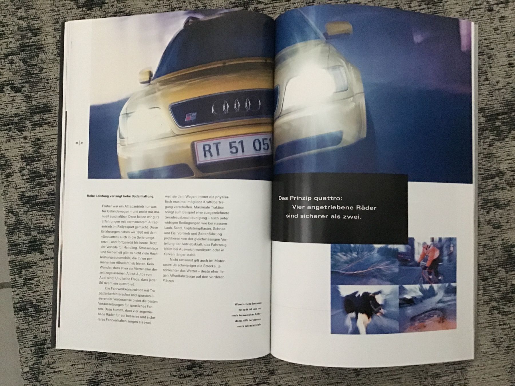 Audi Documenti: Audi S6 Avant Prospektmappe Febr. 1997 – Usato da Scherzingen venduto da Starseller62 5