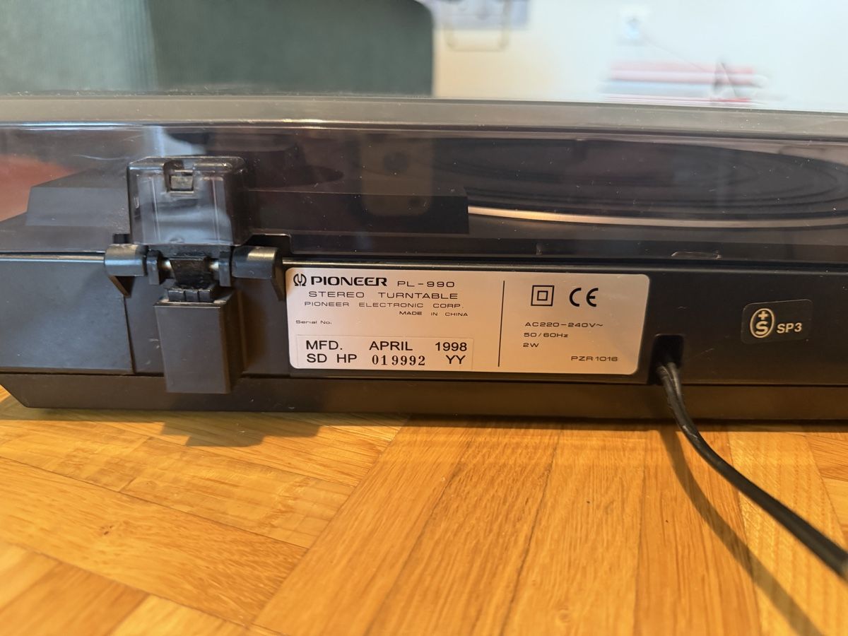 Pioneer Giradischi: Pioneer PL-990 – Usato da Luzern venduto da catcher 2