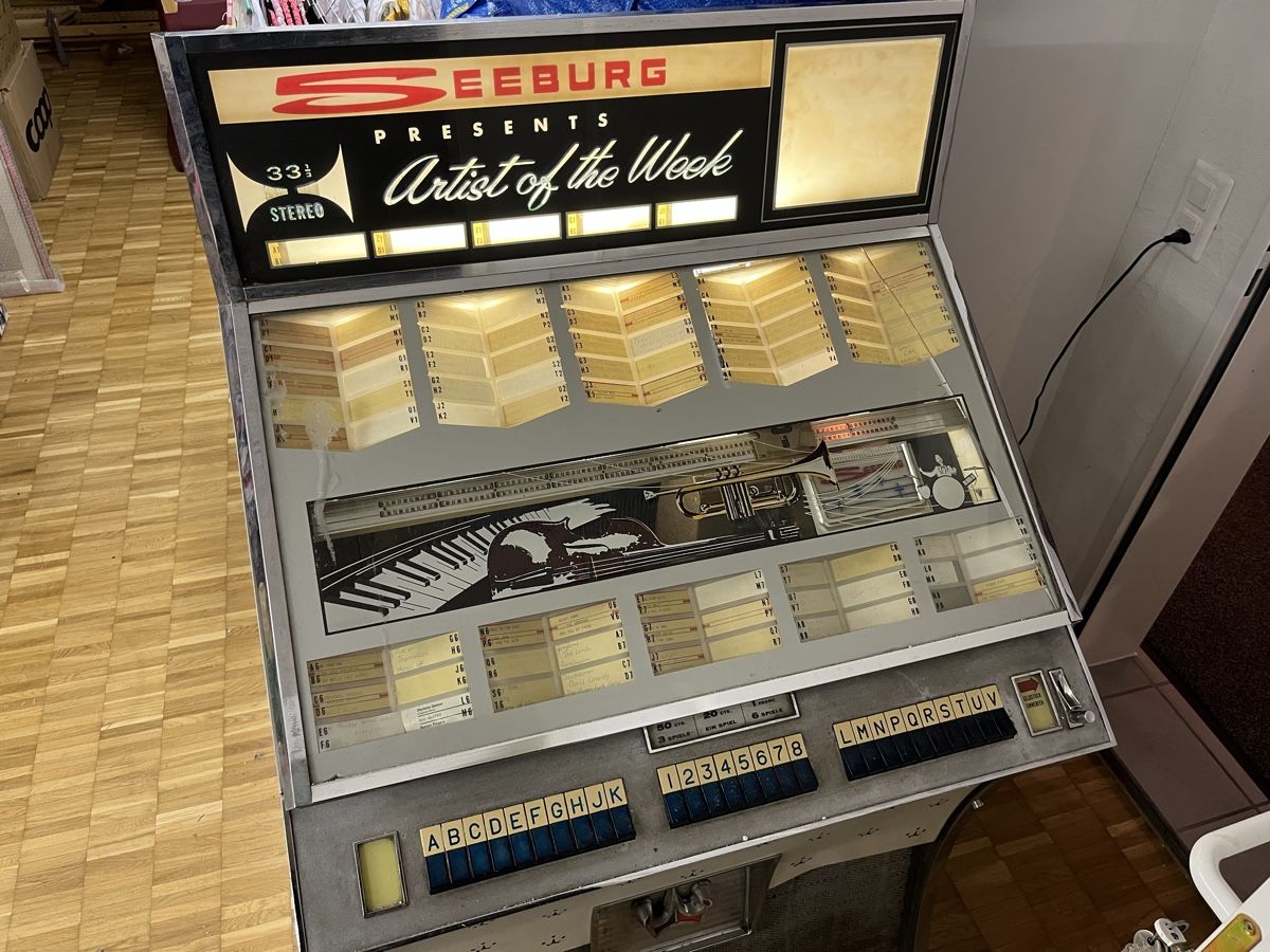 Seeburg Jukebox: Jukebox Seeburg Select-O-Matic E-DS160-155 gebraucht – Usato da Lantsch/Lenz venduto da Klimbim7083 1
