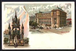 Litho Geneve, Monument Brunswic, Hotel d