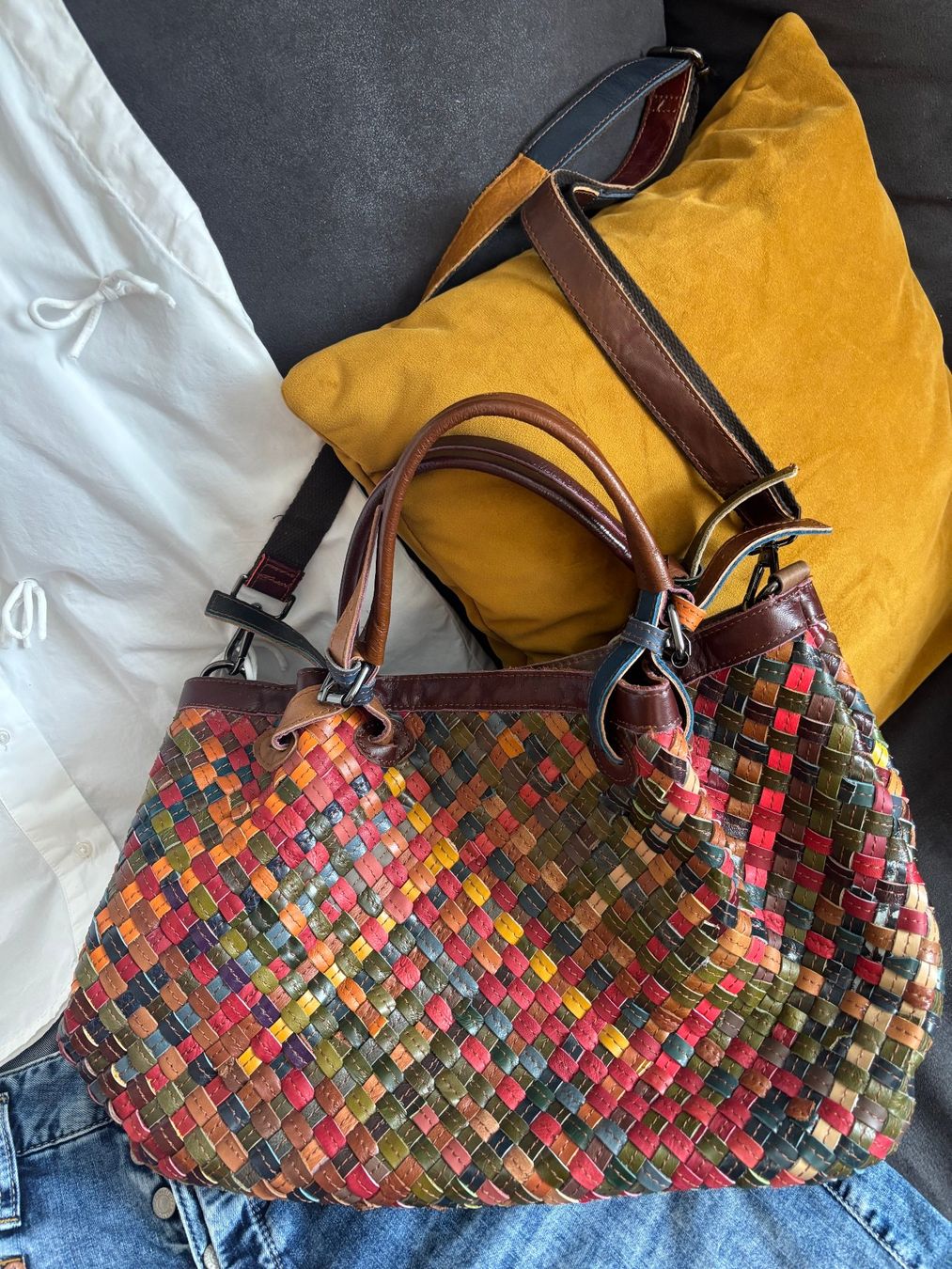 Borse da donna: LEDERTASCHE aus ITALIEN – Usato da Merishausen venduto da yourdream 5