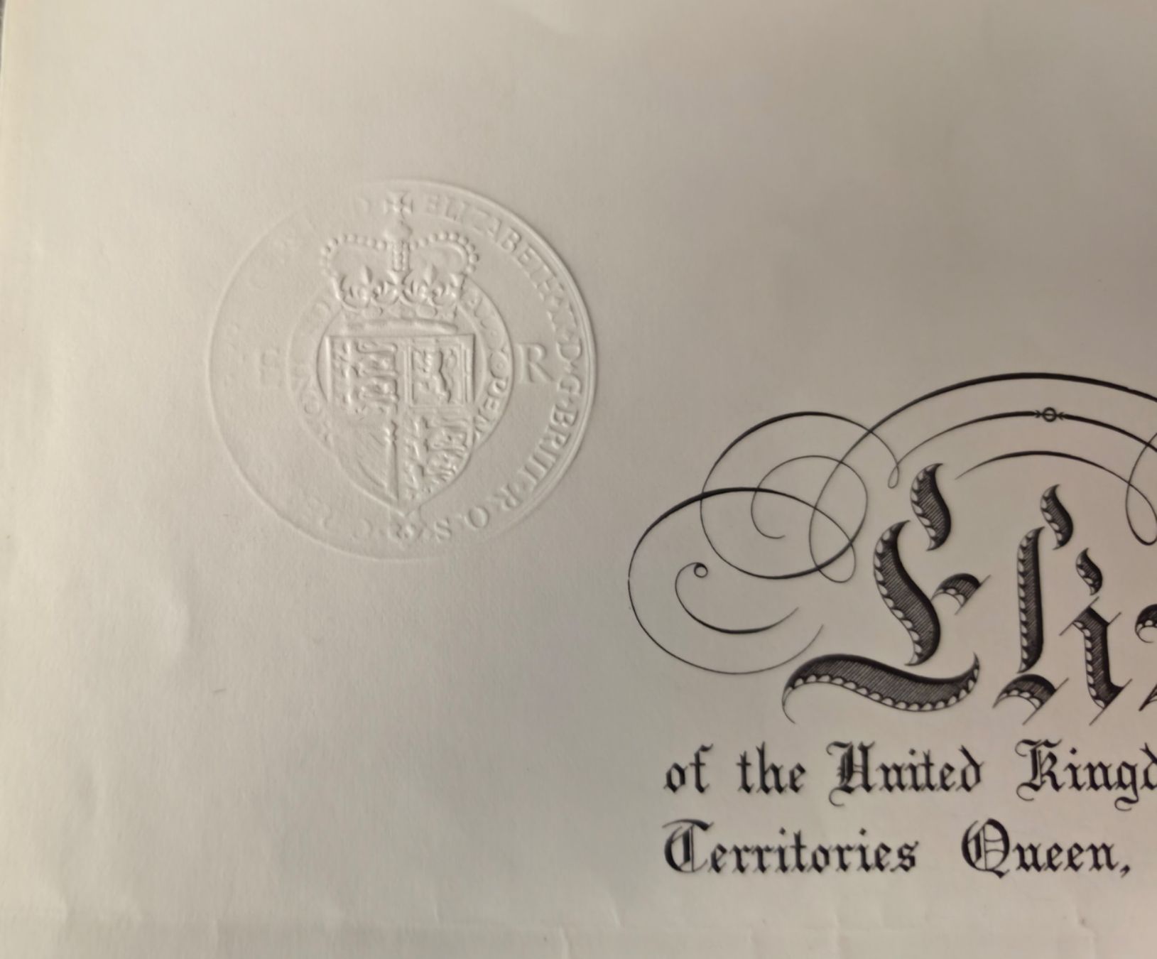 Documenti: Document nomination Reine Élisabeth Consul-General Zanzibar – Usato da Posieux venduto da Angeles82 2