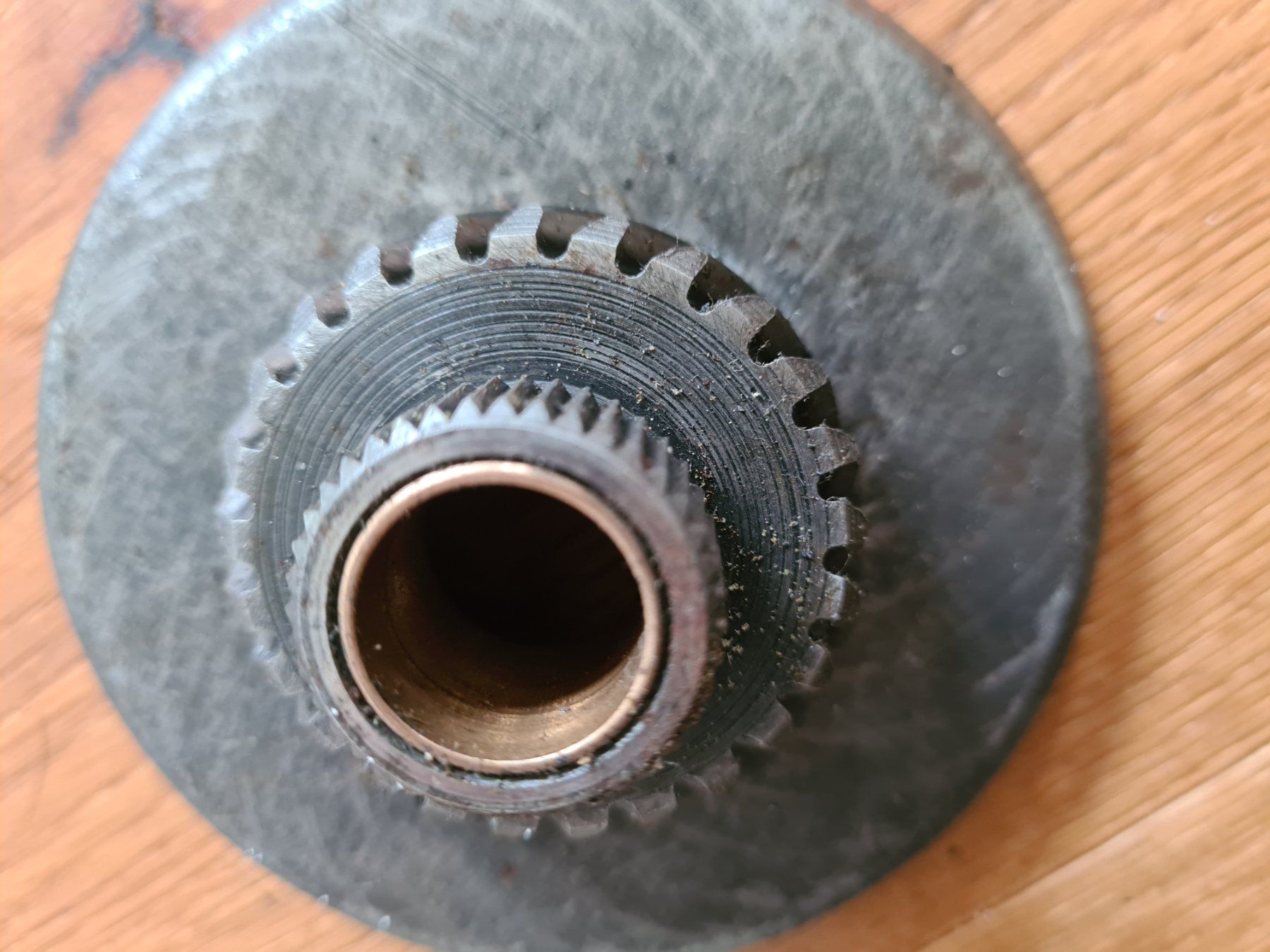 Sachs Mofas: Losrad mit Mitnehmerteller  Sachs 50/2 AL, AM – Gebraucht aus frümsen von Sailem 1