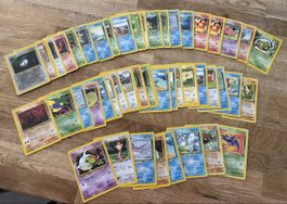 Lot cartes Pokemon Vintage (FR/EN)