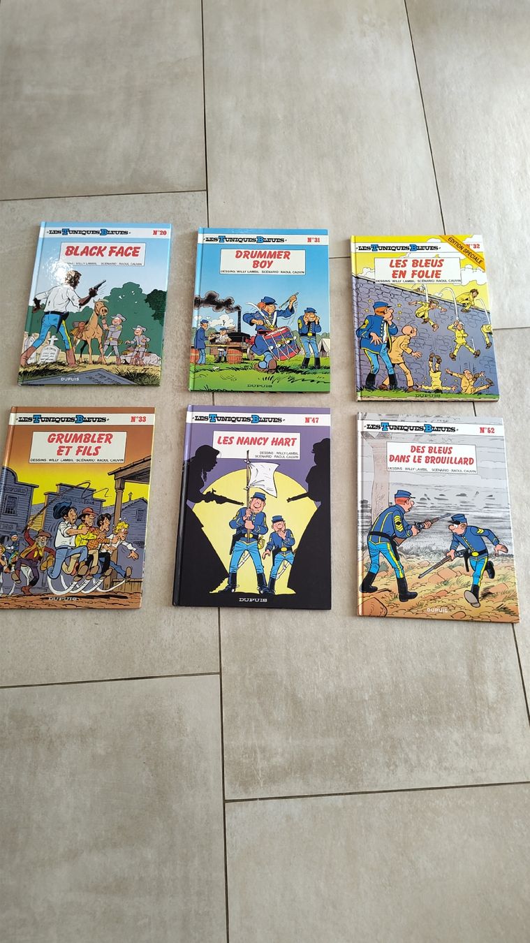 Fumetti: Bandes-dessinées les tuniques bleues  – Usato da Vicques venduto da Floconavoine