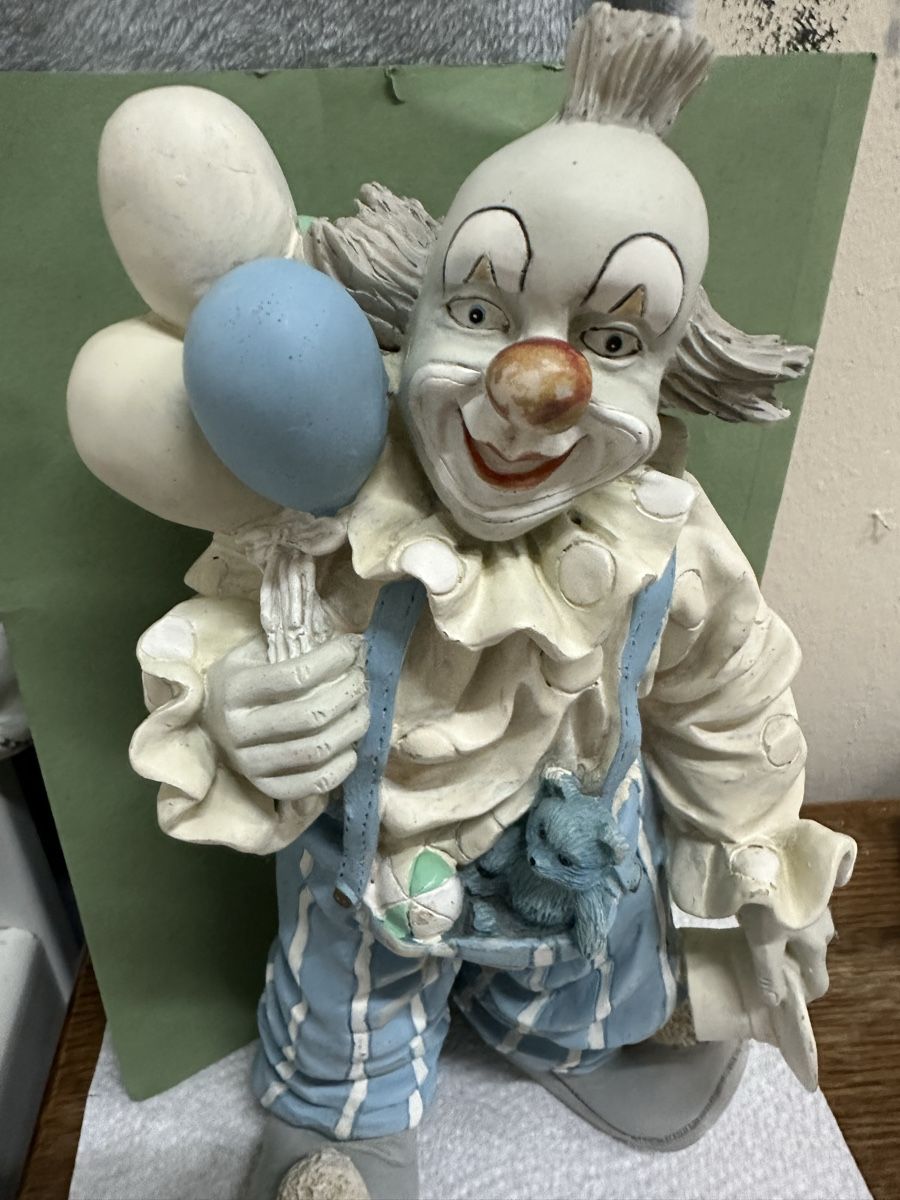 Maisons du monde Tutte le decorazioni: Clown décoratif avec ballons et ourson – Usato da Lausanne venduto da artnouveau04 1