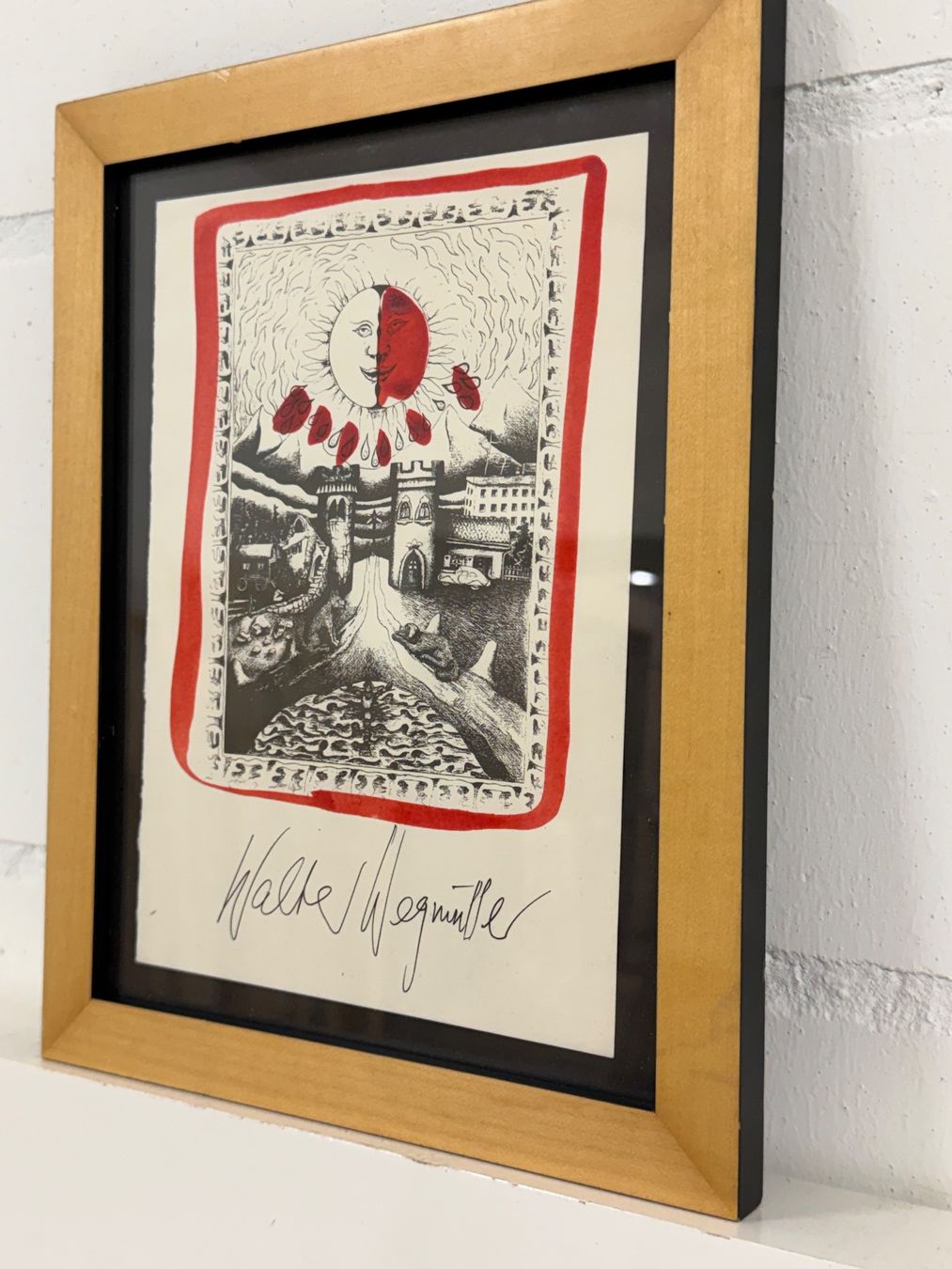 Gemälde: Walter Wegmuller – Gebraucht aus Basel von PAUL_ART 5