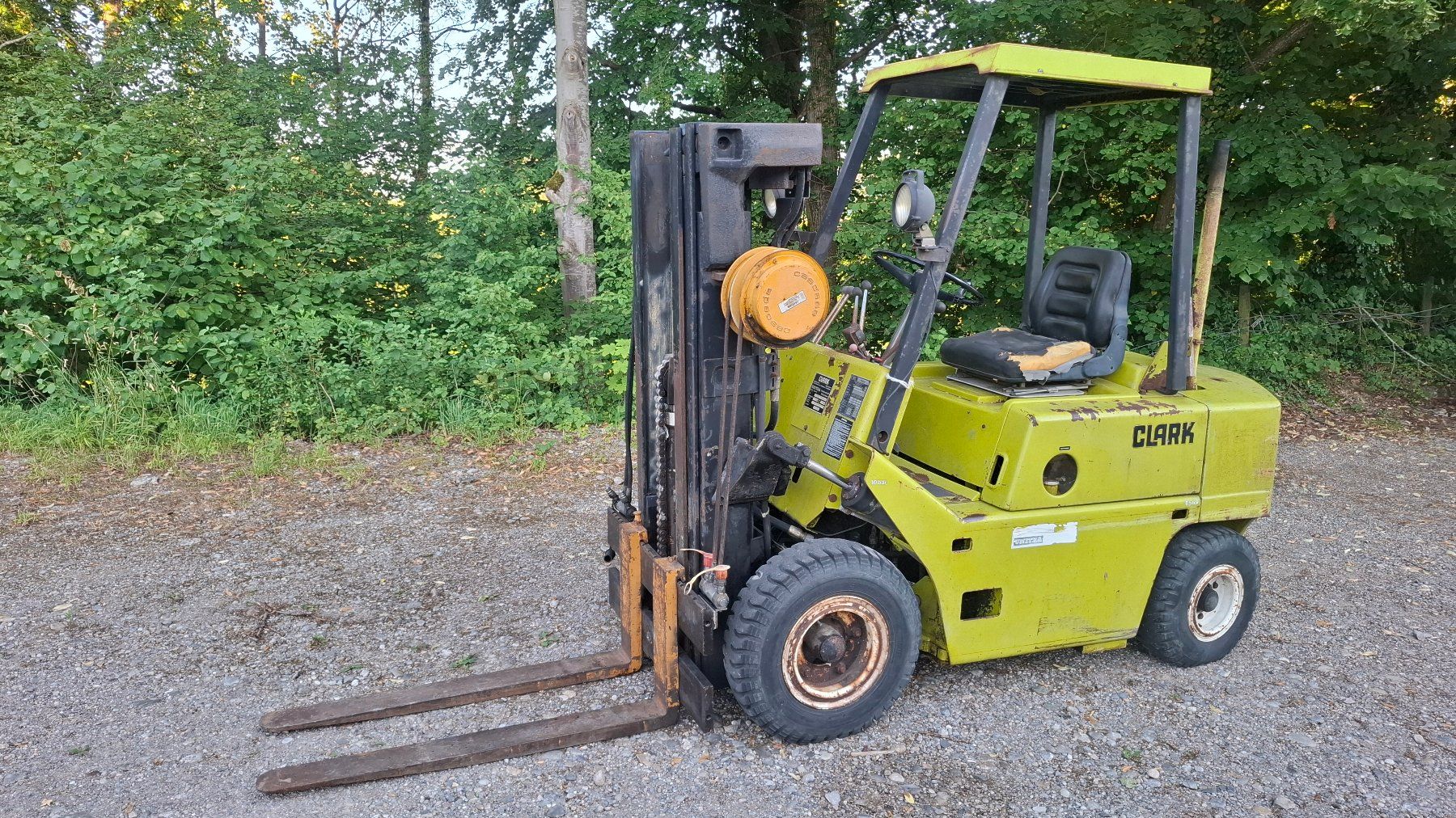 Clark Carrelli elevatori e a forche: Occ Gabelstapler Clark 2.5 T – Usato da Lütisburg venduto da erle1