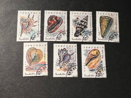 Tanzania 1993 Muscheln Serie gest. Luxus (E1034)