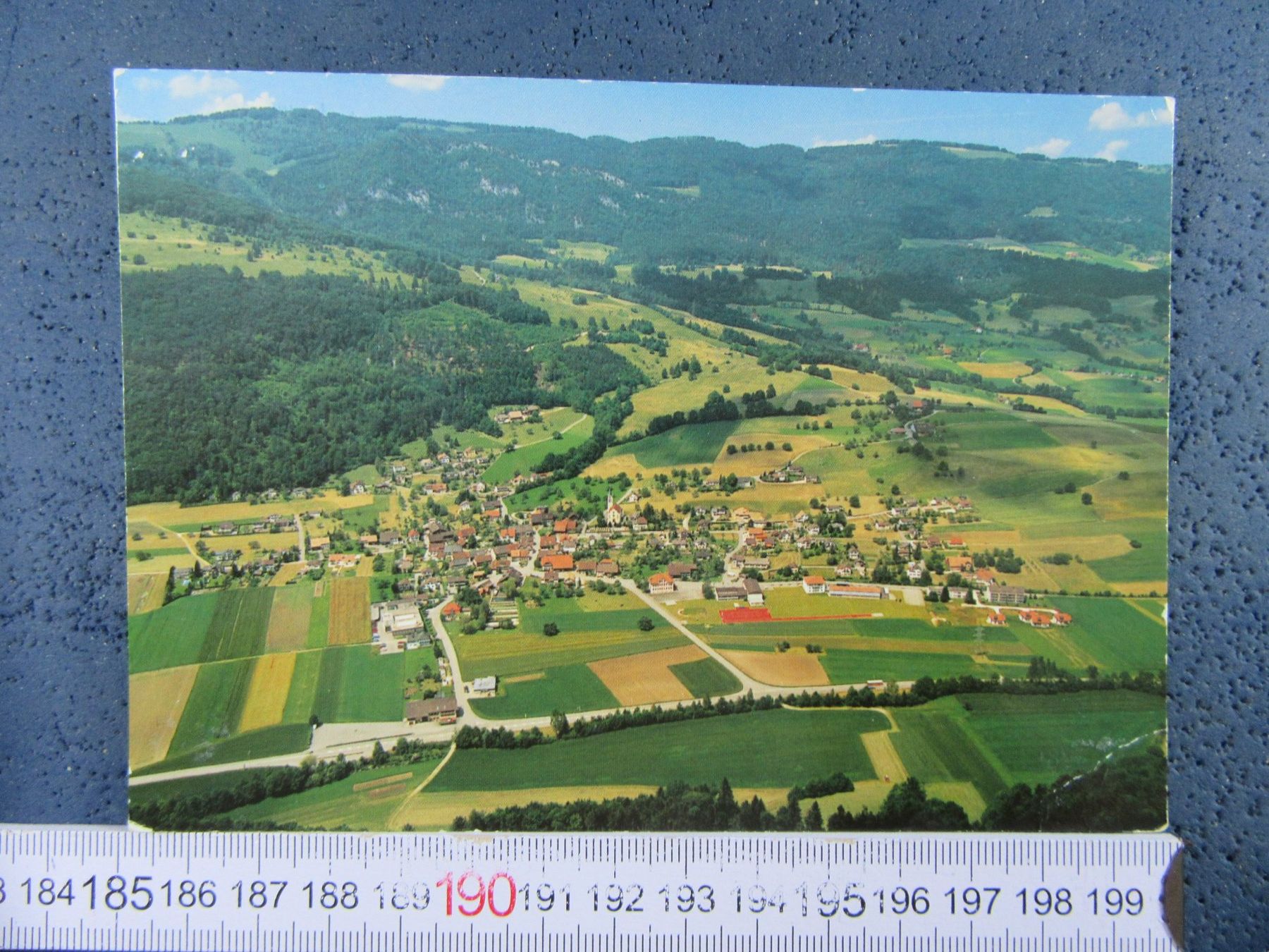 Cartes postales: HERNETSWIL SO AK  LUFTBILD BUG – D'occasion à Ettingen par Hausi4711
