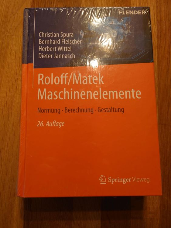 Roloff/Matek: Maschinenelemente (Neu und originalverpackt) in Bärau für ...