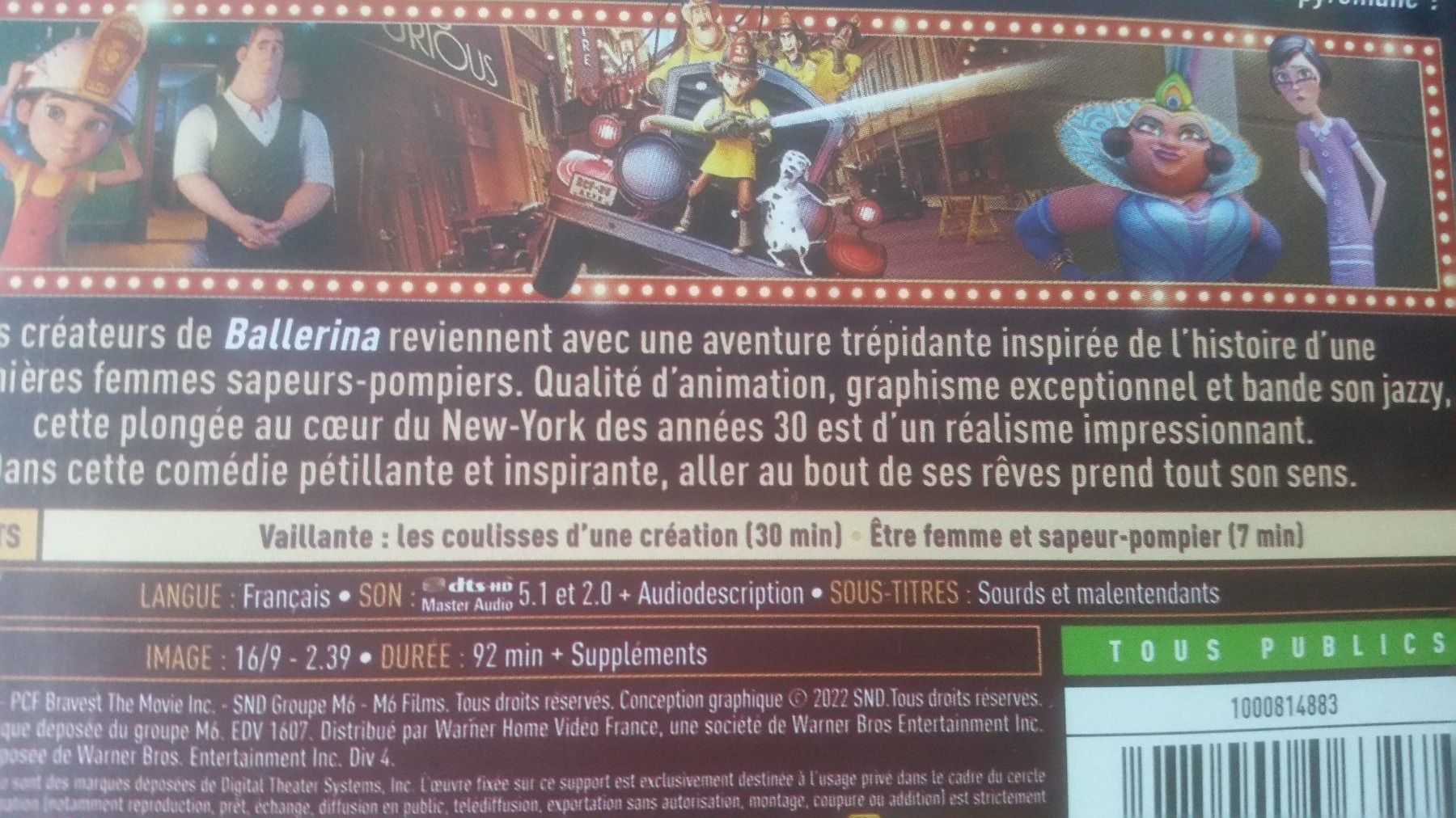 Alle DVDs: Blu-ray Vaillante      En français – Gebraucht aus Porrentruy von tupatup 9