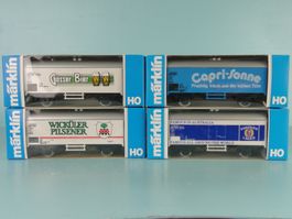 Märklin 4 X div. Kühlwagen, NEU