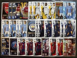 TOPPS - Match Attax / 118x Karten Set ⚽️ / 1Fr.!
