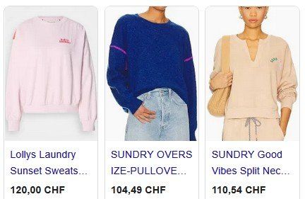 Pullover & Sweatshirts: Sundry Pullover / pull Sweatshirt S/M – Gebraucht aus Collonges von arashee 4