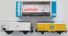Märklin H0 Güterwagen Set 3-teilig guter Zustand