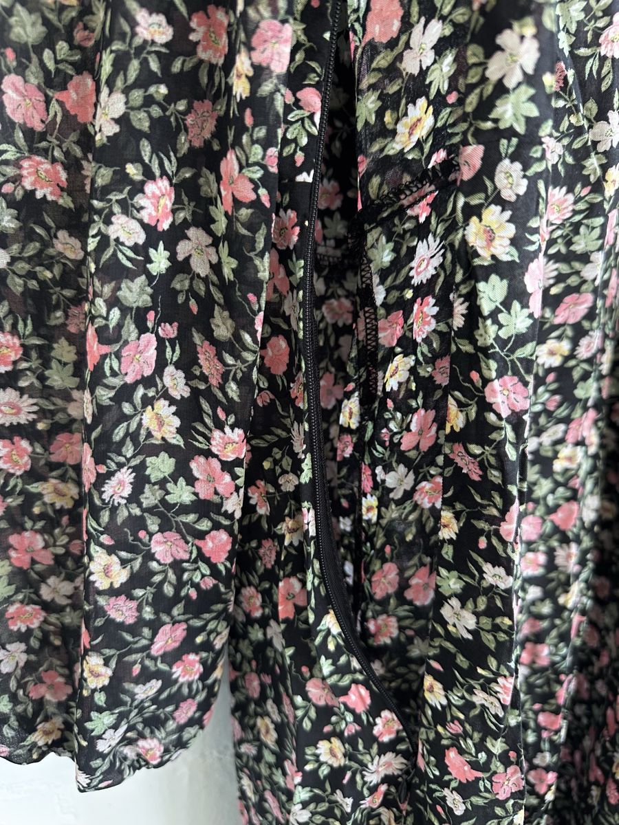 Zara Vestiti: ZARA Midikleid mit Blumenmuster / Gr. L – Usato da Bern venduto da Fraeuleinhonig 7