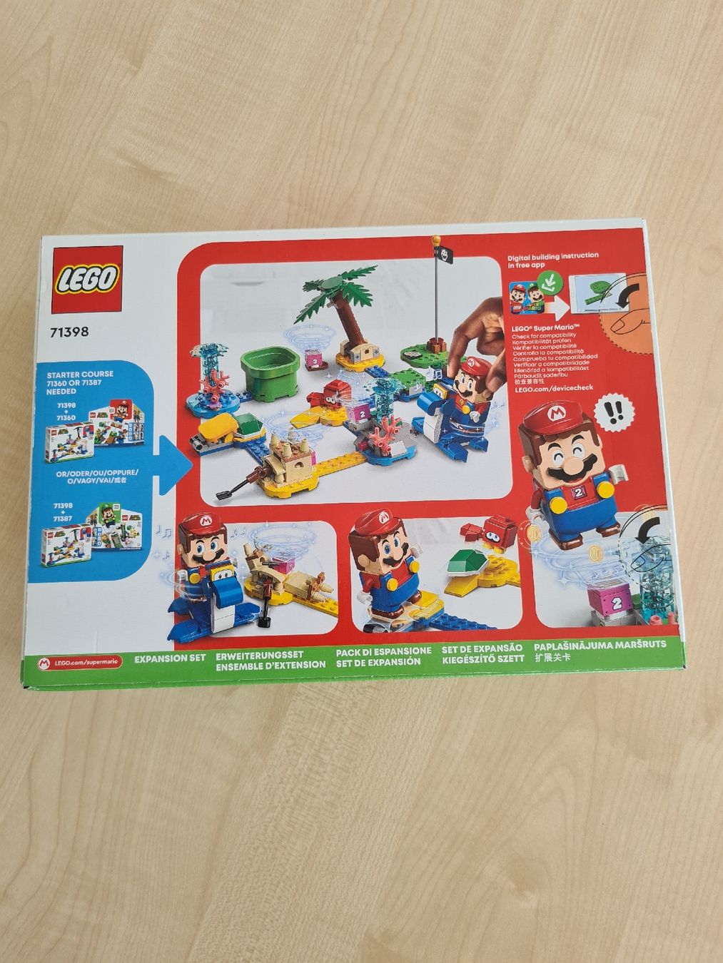 Lego Kit di costruzioni: Lego Super Mario 71398 - Dorrie's Beachfront – Nuovo e nell'imballaggio originale da Sissach venduto da pablum87 1