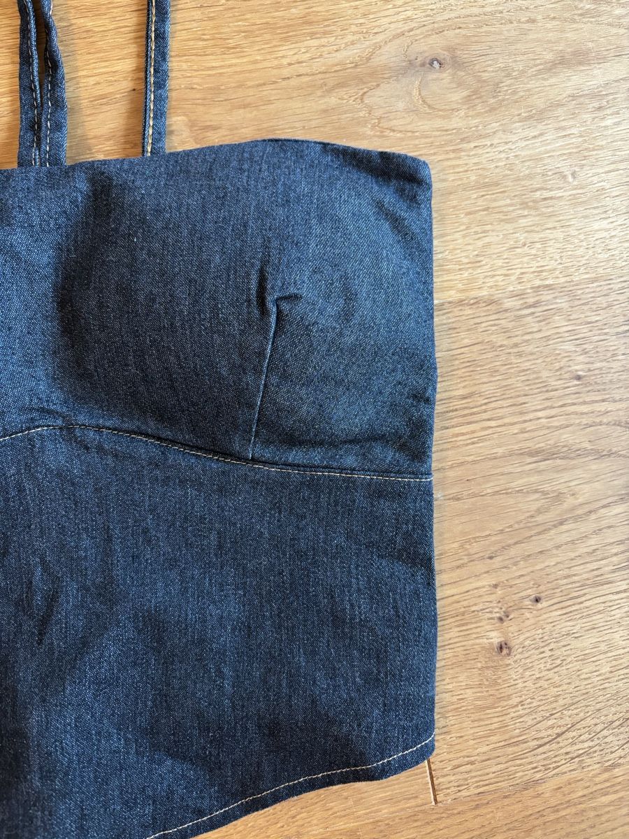 Top: Denim Crop Top – Usato da Männedorf venduto da giu_wm6d 1