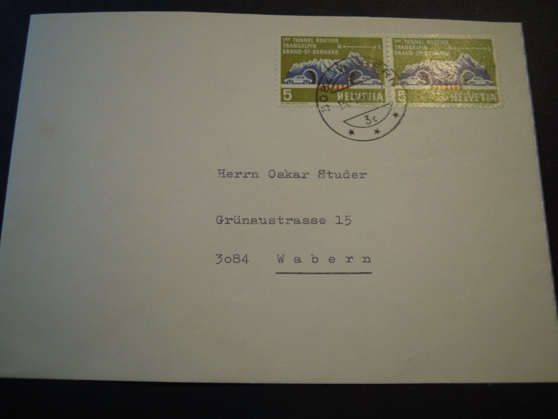 Alle Briefmarken: 1963, Frei und Werbem. Brief, Nr. 406 – Gebraucht aus Muri b. Bern von Ricardoverkauf