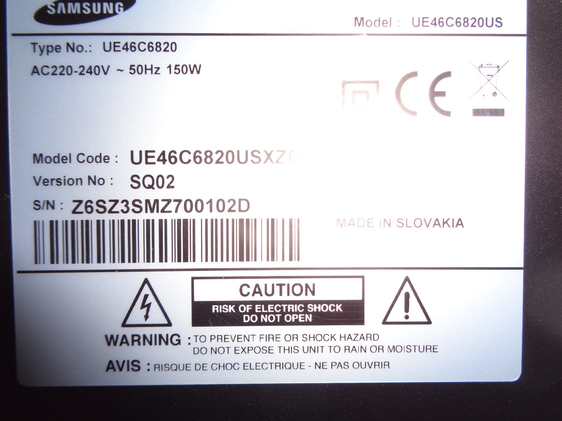 Samsung Televisori: Samsung Fernseher 46" – Usato da Kaltbach venduto da Tholivo 3